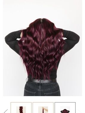JX Styles J Tied Wefts - Red Wine - The Breka